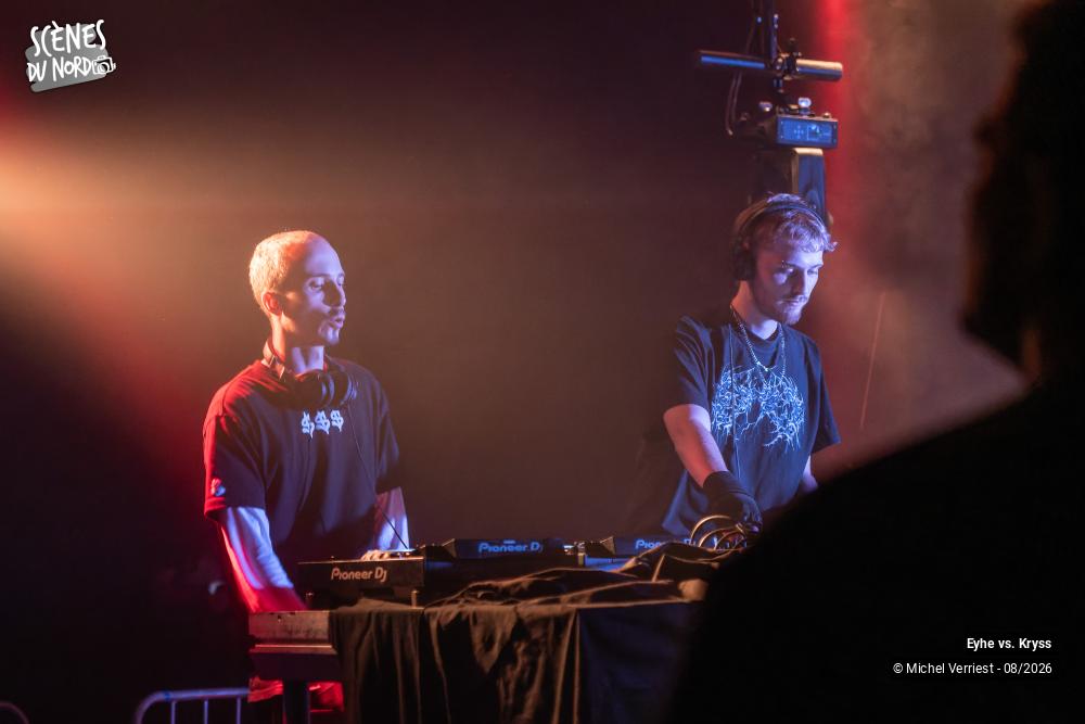 3/20 photos du spectacle Eyhe vs. Kryss "scène électro" Hush festival