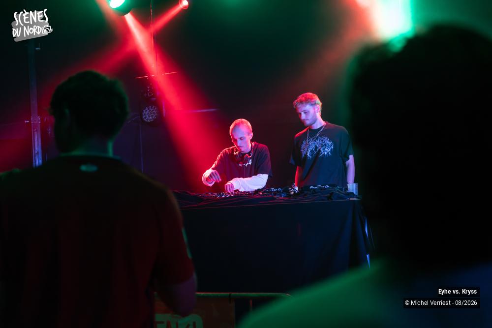 16/20 photos du spectacle Eyhe vs. Kryss "scène électro" Hush festival