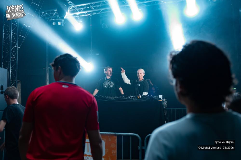 18/20 photos du spectacle Eyhe vs. Kryss "scène électro" Hush festival