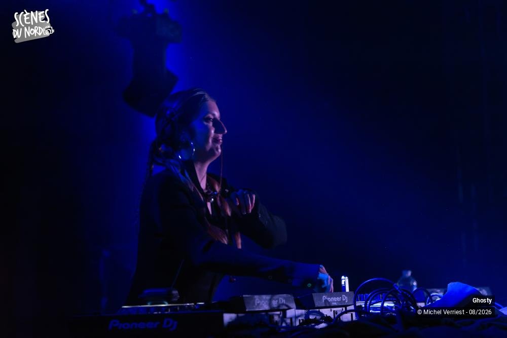 17/20 photos du spectacle Ghosty "scène électro" Hush festival