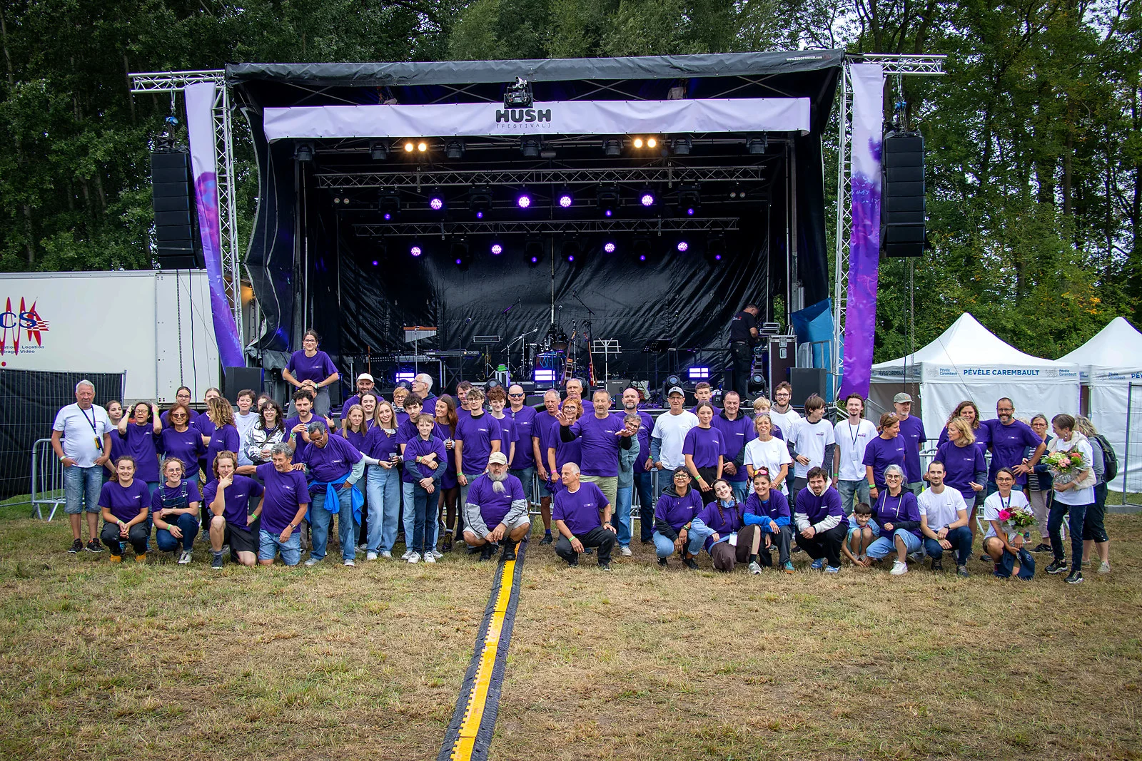 Photos d'ambiance au HusH Festival