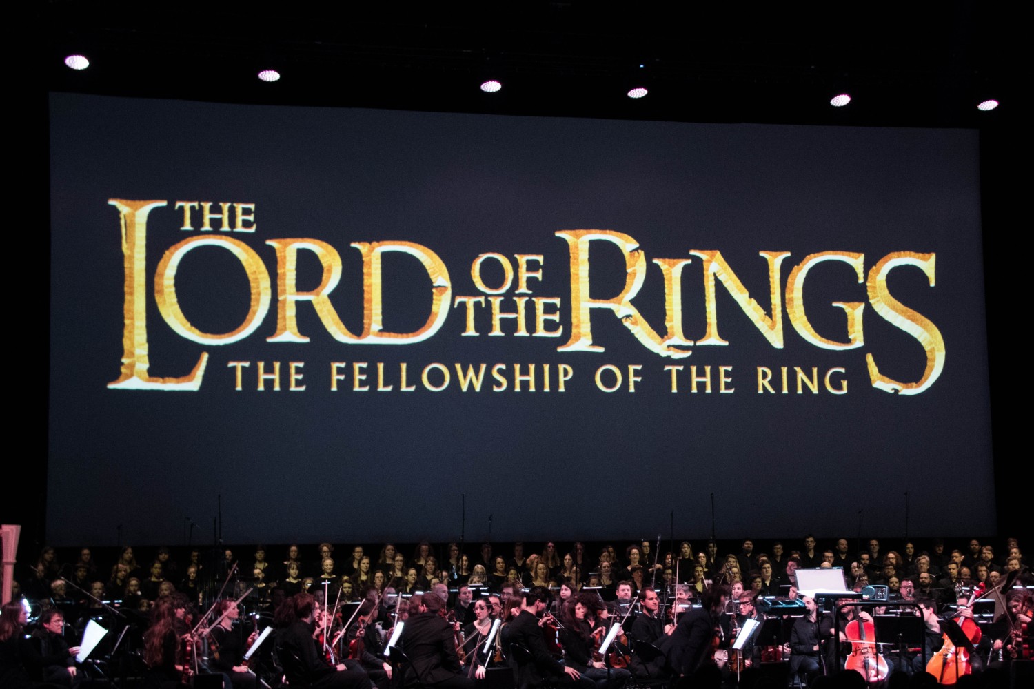 The Fellowship of the ring en ciné concert