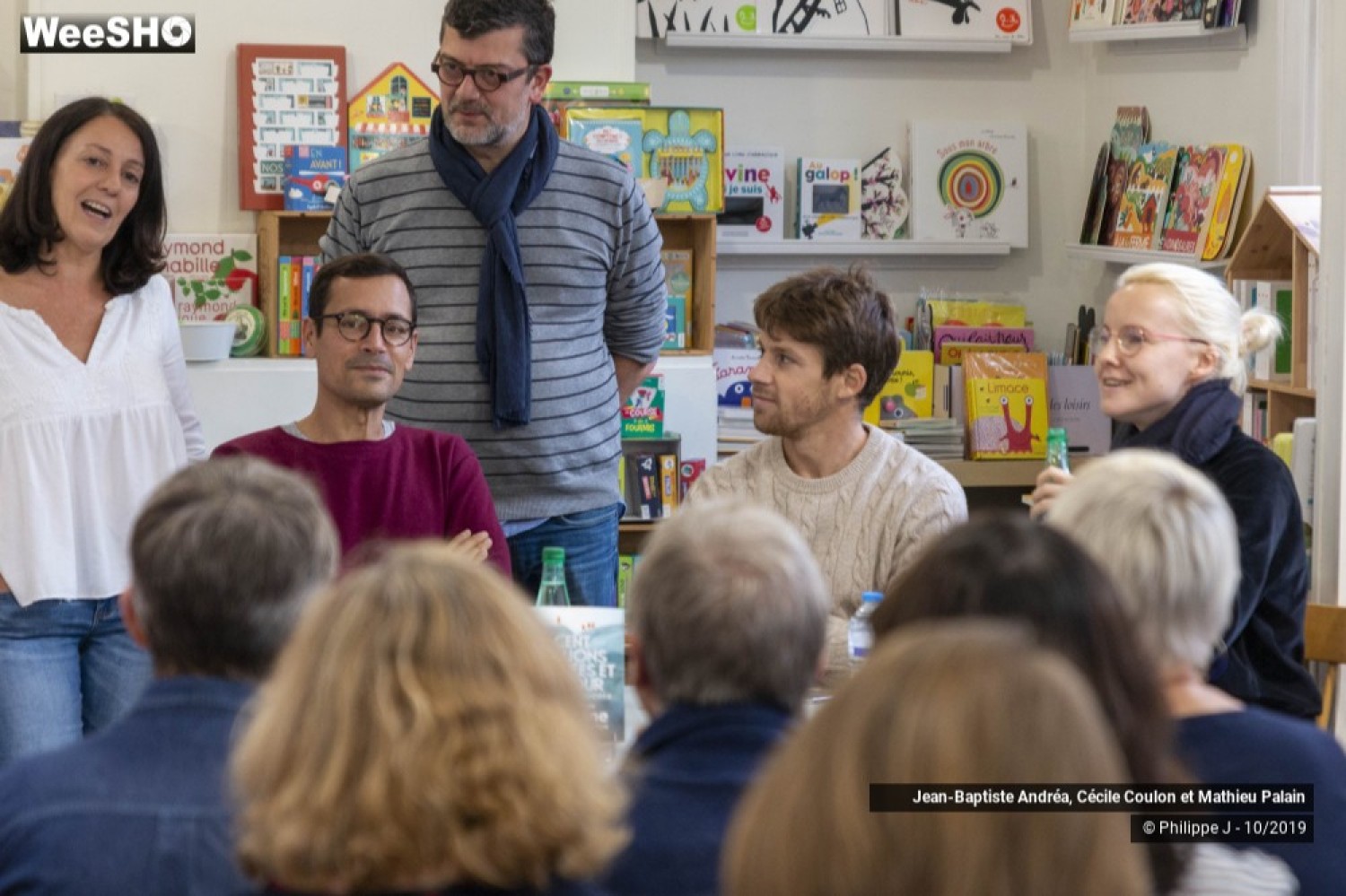 Jean-Baptiste Andréa, Cécile Coulon et Mathieu Palain