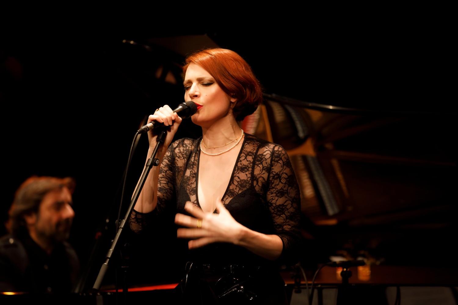Elodie Frégé et André Manoukian